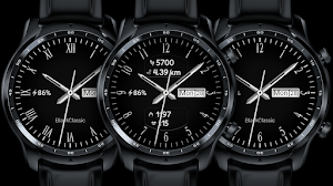 Analog BlackClassic Watchface Screenshot 0