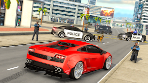 Police car chase - escape Screenshot 0