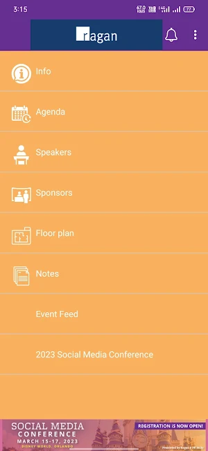 Ragan Communications Events Screenshot 1