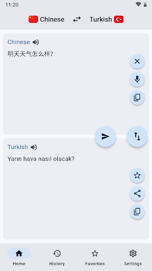 Chinese Turkish Translation Screenshot 0