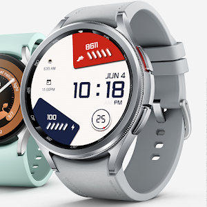 JJ-Digital023 Watch Face Screenshot 1