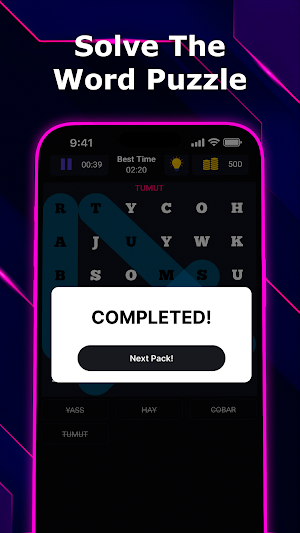 Connect Words - Brain Puzzle Screenshot 3