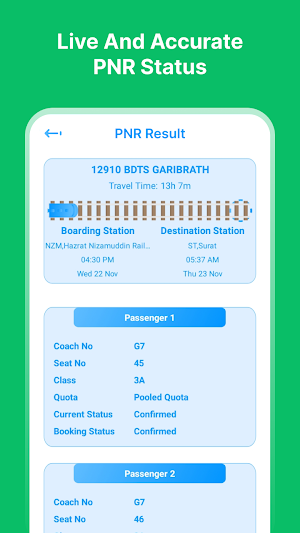 Where Is My Train -Ticket Info Screenshot 2