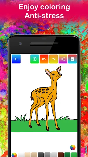 Baby Animals Coloring Screenshot 0