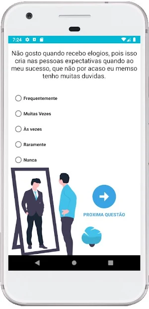 Teste - Síndrome do Impostor Screenshot 1
