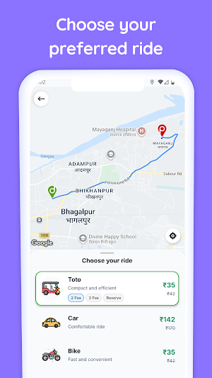 Totowala Book Toto Cab Bike Screenshot 2
