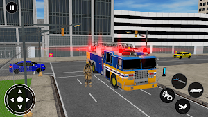 Fire Truck: Simulator Games Screenshot 3