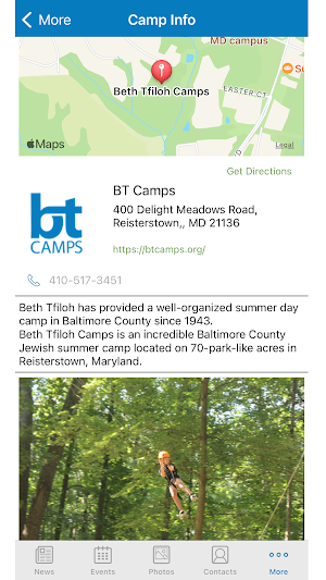BT CAMPS Screenshot 1