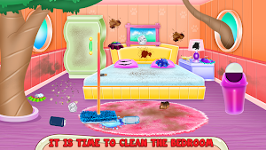 Kitty Kate Cleaning the House Tree Screenshot 2