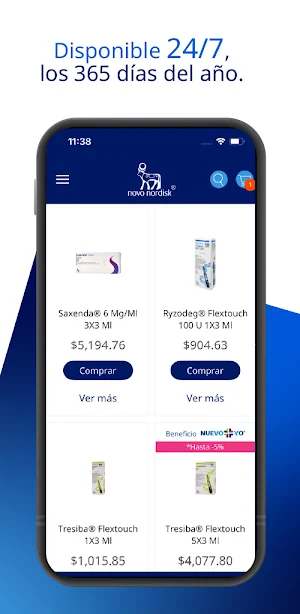 Novo Nordisk Tienda Screenshot 3