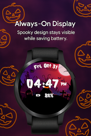 Halloween Pumpkin WatchFace Screenshot 3
