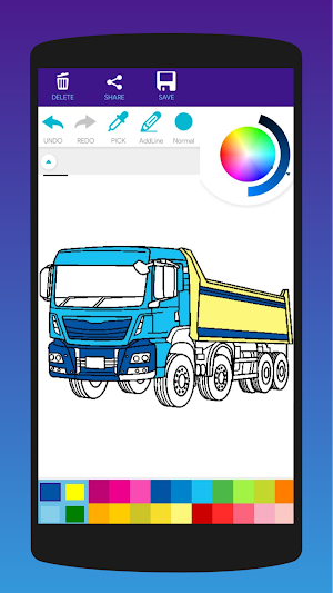 Truck Coloring Book Screenshot 0