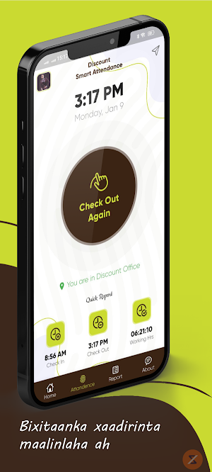 DTGS Smart Attendance App Screenshot 3