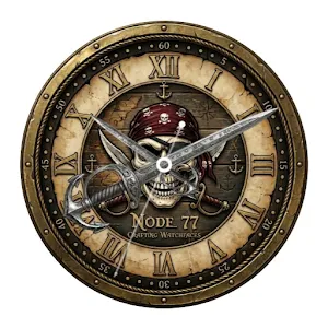 Pirate's watchface from Node77 Screenshot 0
