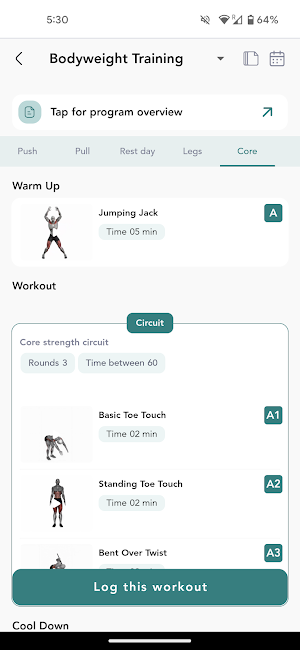 Ryan Yates Online Coach Screenshot 1