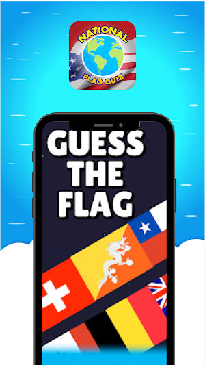 GUESS NATIONAL FLAG QUIZ Screenshot 2