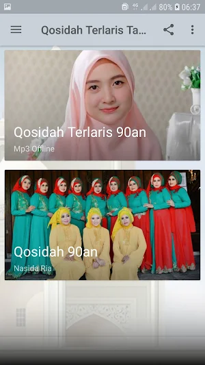 Qosidah Pilihan tahun 90an Screenshot 1