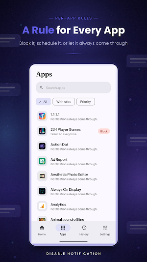 Disable Notification Screenshot 1