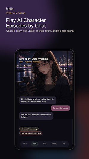 Mello: AI Interactive Drama Screenshot 0