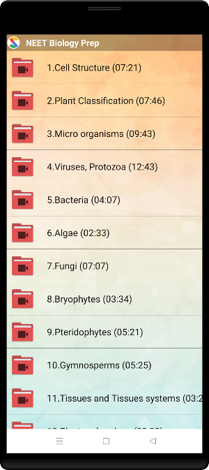 NEET Biology Prep Screenshot 2