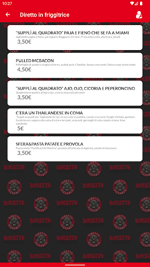 Diretto Pizza Screenshot 2