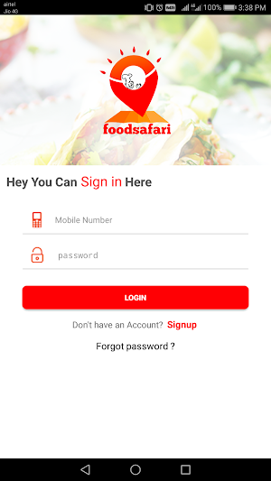 FsPartner - Restaurant App Screenshot 0