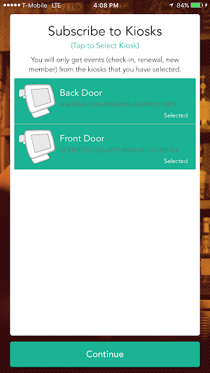 BarMembership Bouncer Screenshot 1