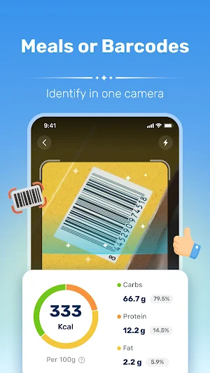 WiseMeal: AI Calorie Tracker Screenshot 1