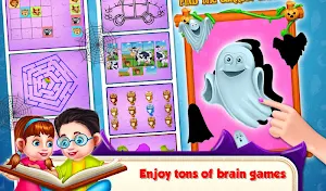 Educational Kids Computer Halloween Game Screenshot 2