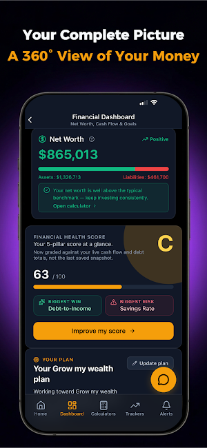 Prosperics: AI Finance Tool Screenshot 3