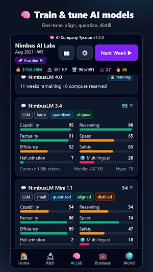 AI Company Tycoon Screenshot 1