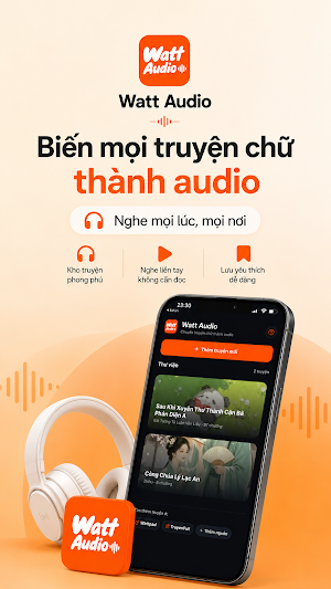 Watt Audio: Nghe Truyện Audio Screenshot 0