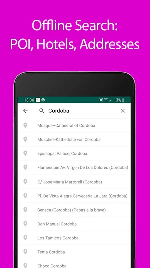 Cordoba Offline Map and Travel Guide Screenshot 2
