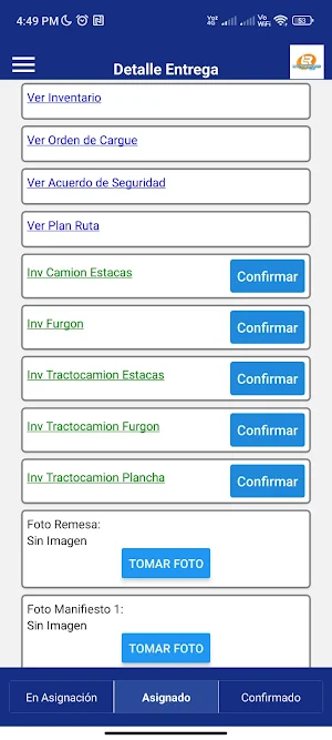 App Conductores Screenshot 3