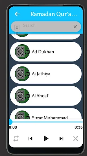 Ramadan Quran Mp3 Screenshot 2