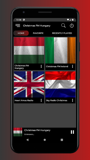 Christmas FM Hungary Radio App Screenshot 0