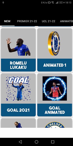 Chelsea Stickers Unofficial Screenshot 2