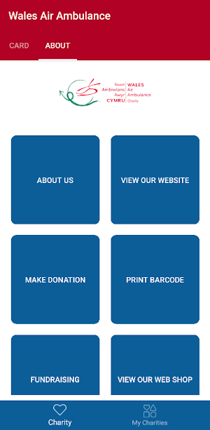 Charity Card Screenshot 1