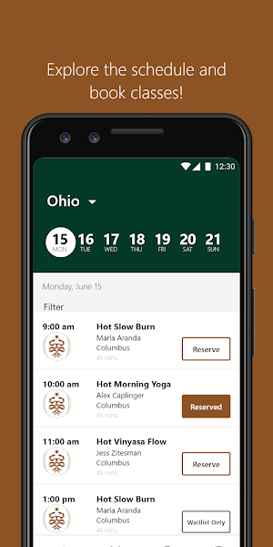 AYA Yoga Screenshot 2