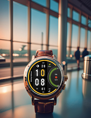 Airport 01 Watch Face Screenshot 0