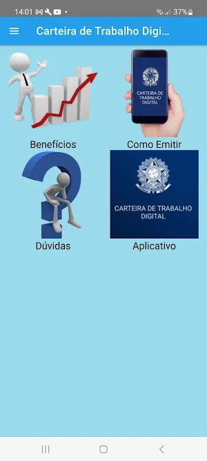 Carteira Trabalho Digital Guia Screenshot 1