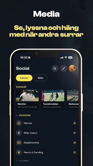 Fanspot - Fotboll Screenshot 3