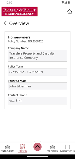 Brand & Britt Insurance Online Screenshot 3