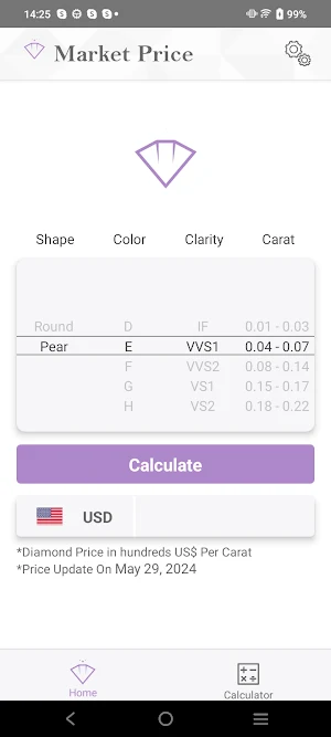 4C Calculator Screenshot 1