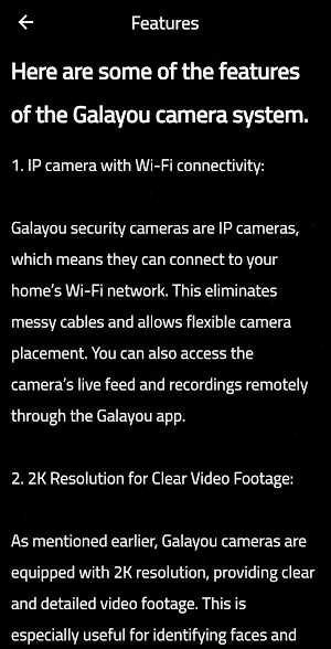 GALAYOU Security Camera Guide Screenshot 1