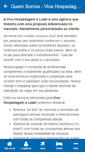 Viva Hospedagem e Lazer Screenshot 1