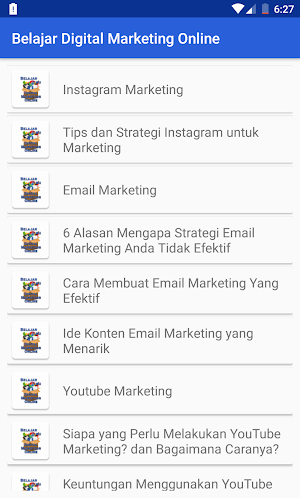 Belajar Ilmu Digital Marketing Online Screenshot 3