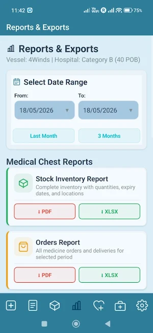 Marine Hospital Manager Screenshot 3