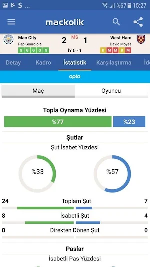 Mackolik Canlı Sonuçlar Screenshot 3