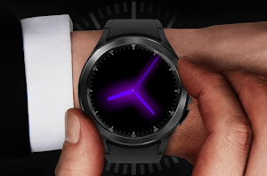 EY12 Purple Glow Watchface Screenshot 1